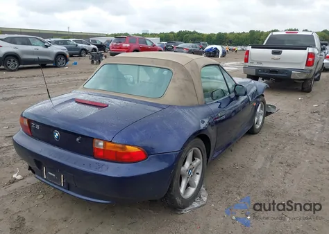 1998 BMW Z3 2.8 z USA, uszkodzony, nr VIN 4USCJ3334WLC15189